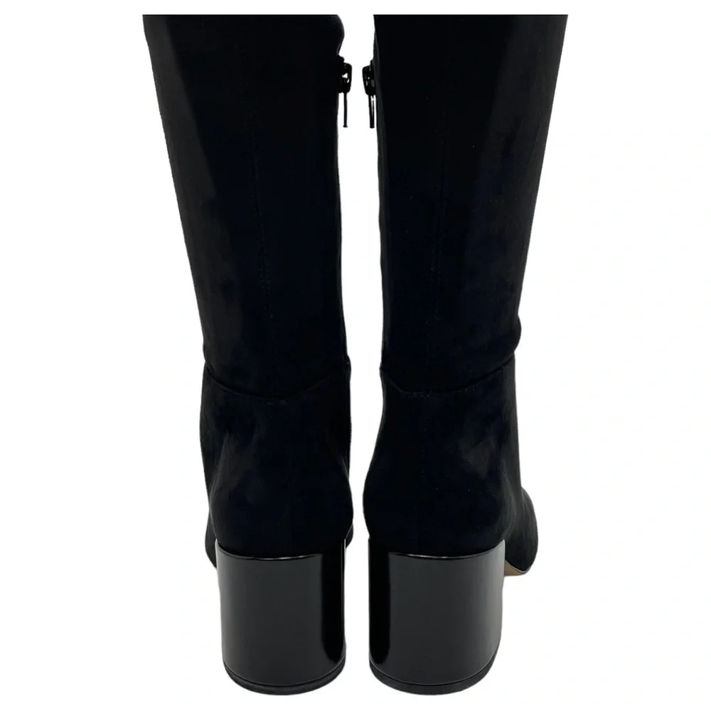 International Concepts Alvita OTK Faux Leather Suede Womens Boots 5M